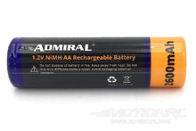 Load image into Gallery viewer, Admiral AA NiMH 2600mAh Rechargeable Batteries (Pack of 4)
