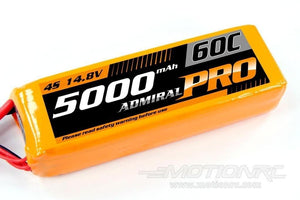 Admiral Pro 5000 4S 14.8V 60C LiPo Battery with EC5 - (OPEN BOX)