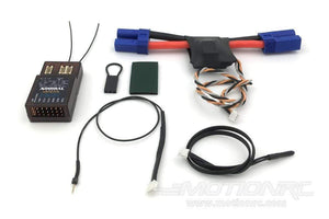 Admiral RX700T 6/7-Channel DSMX Compatible Telemetry Receiver with 130A EC5 Current Sensor